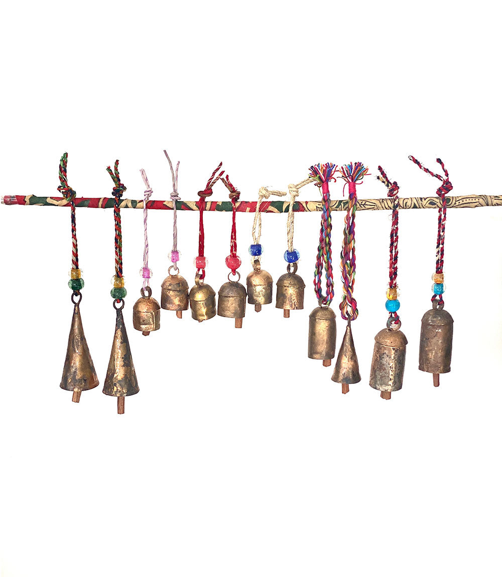 12 handmade bells