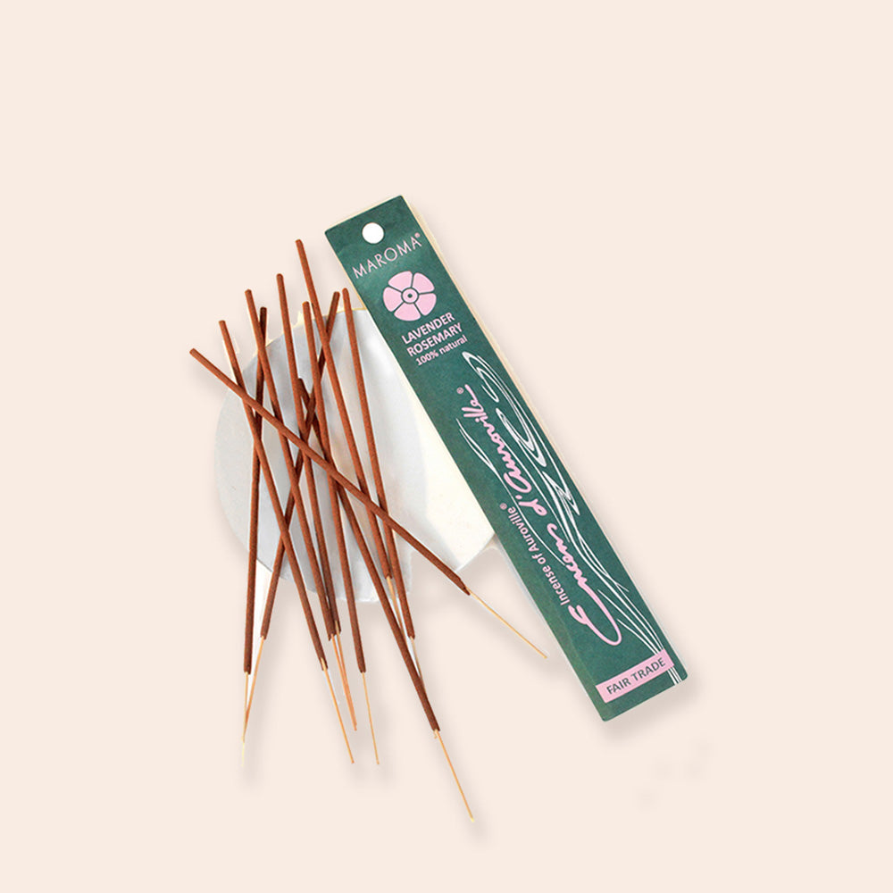 Maroma Encens d'Auroville - Lavender Rosemary. Incense Sticks