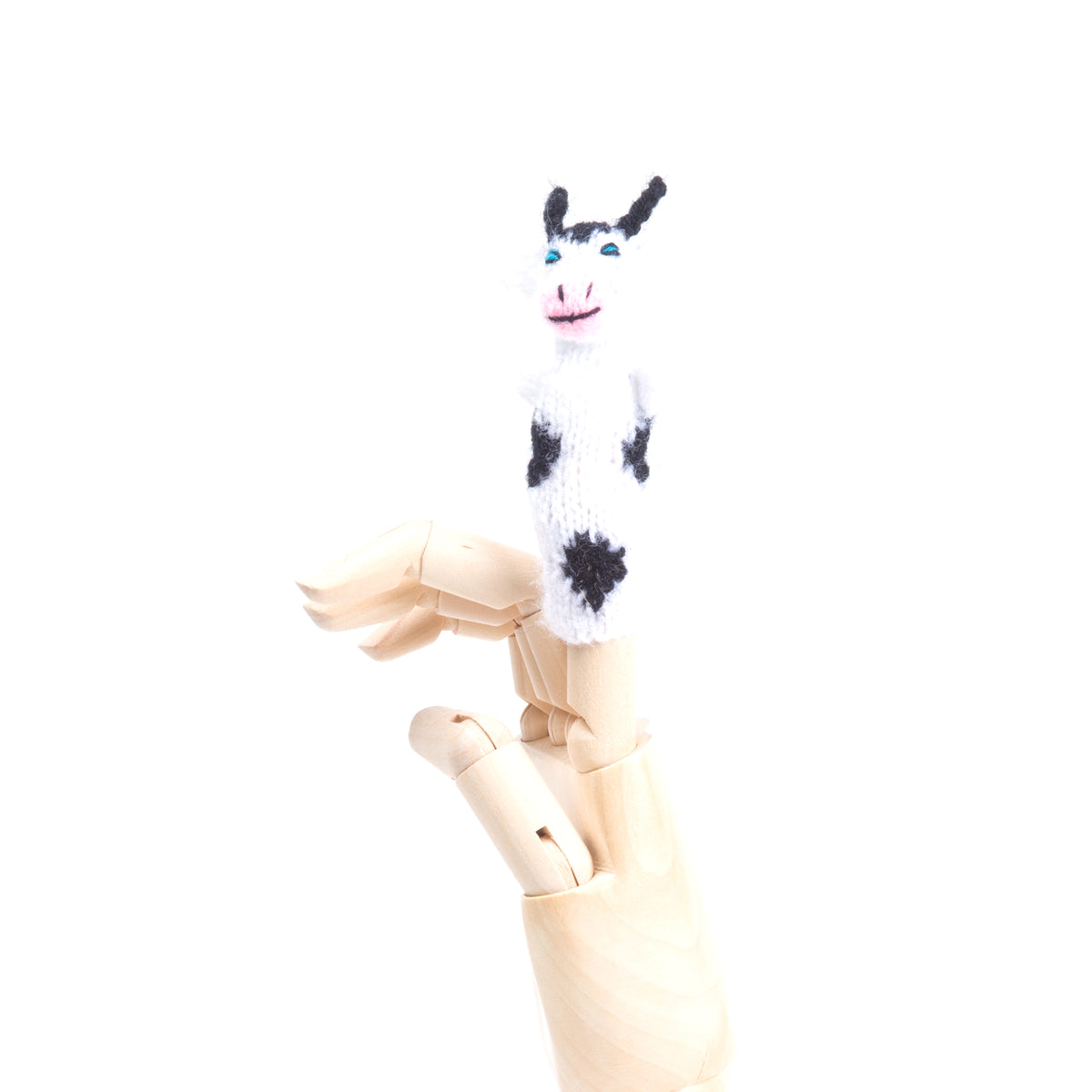 Cow Finger Puppet
