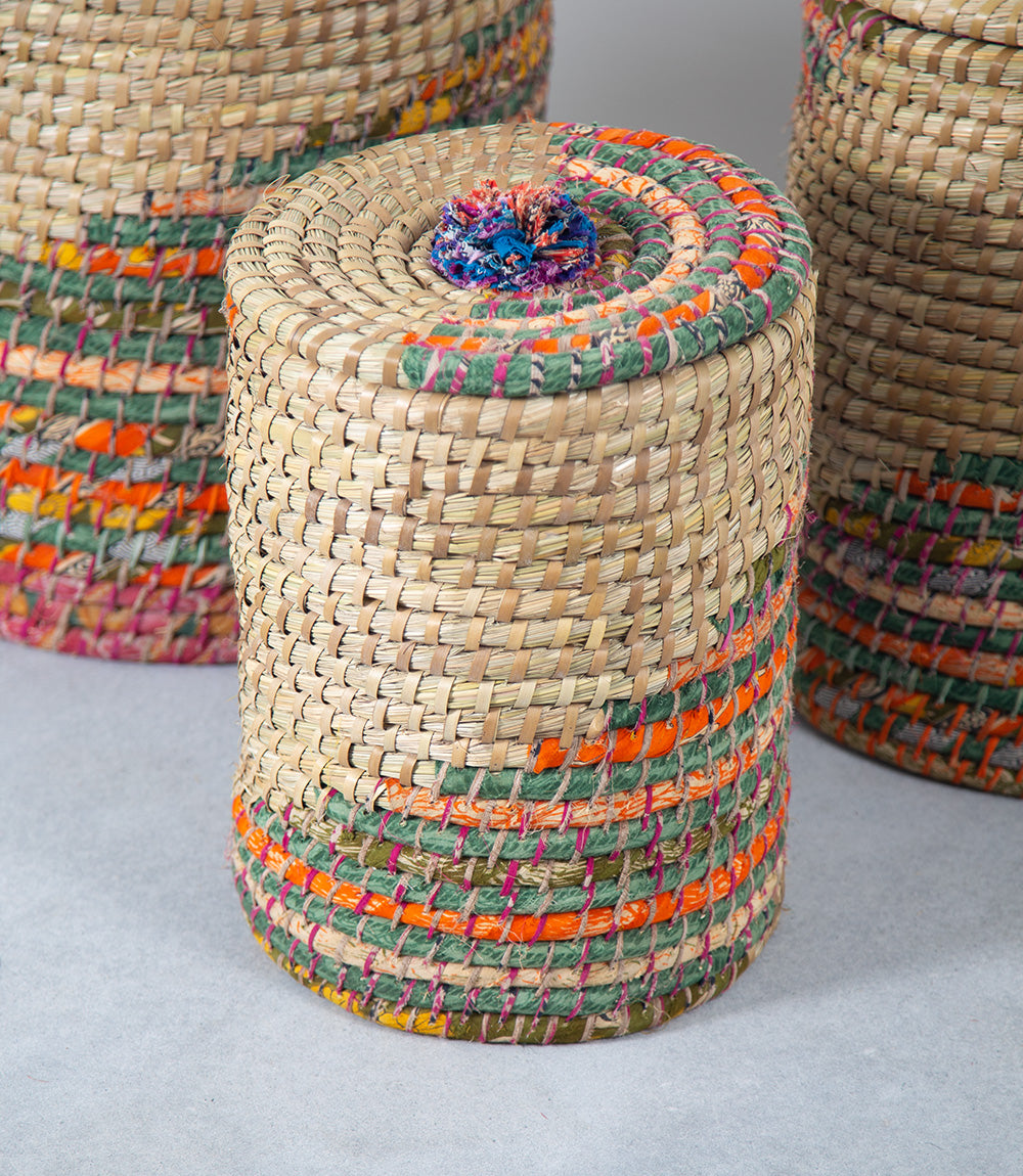 Colourful Kaisa basket