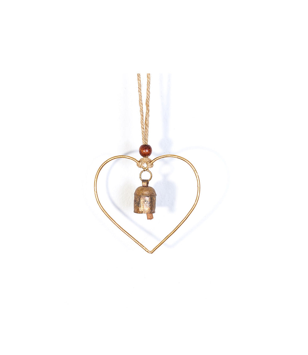Air Element Bell Chime - Heart