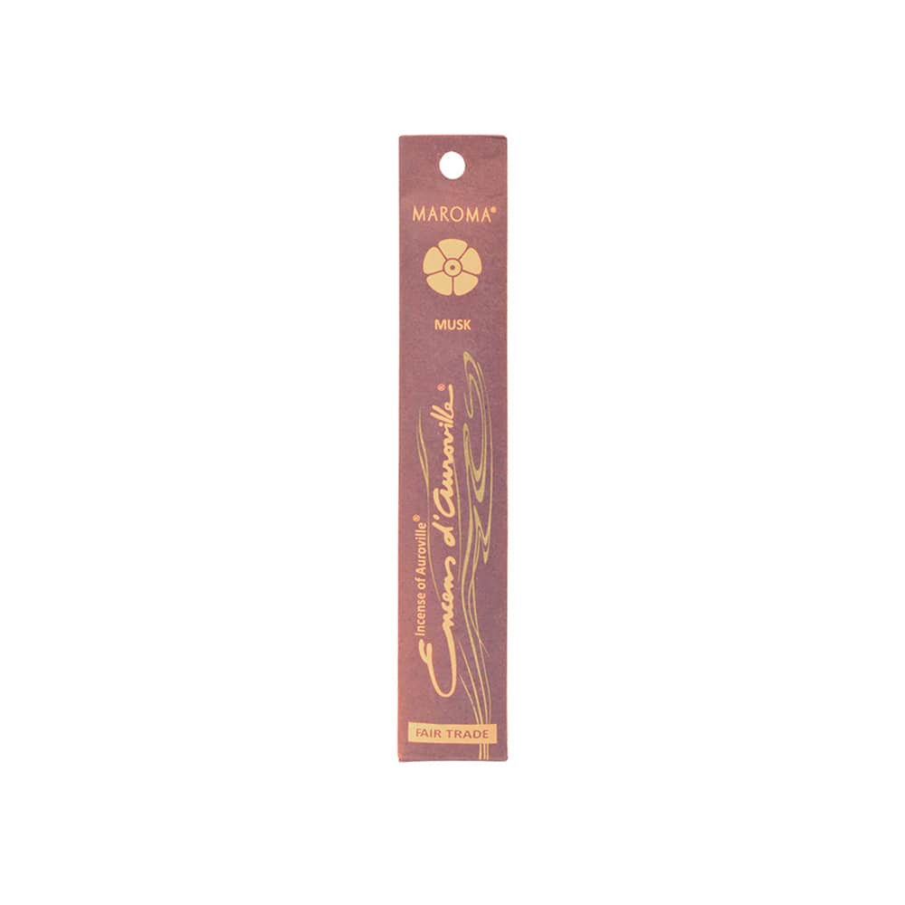 Maroma Encens d'Auroville - Musk. Incense Sticks