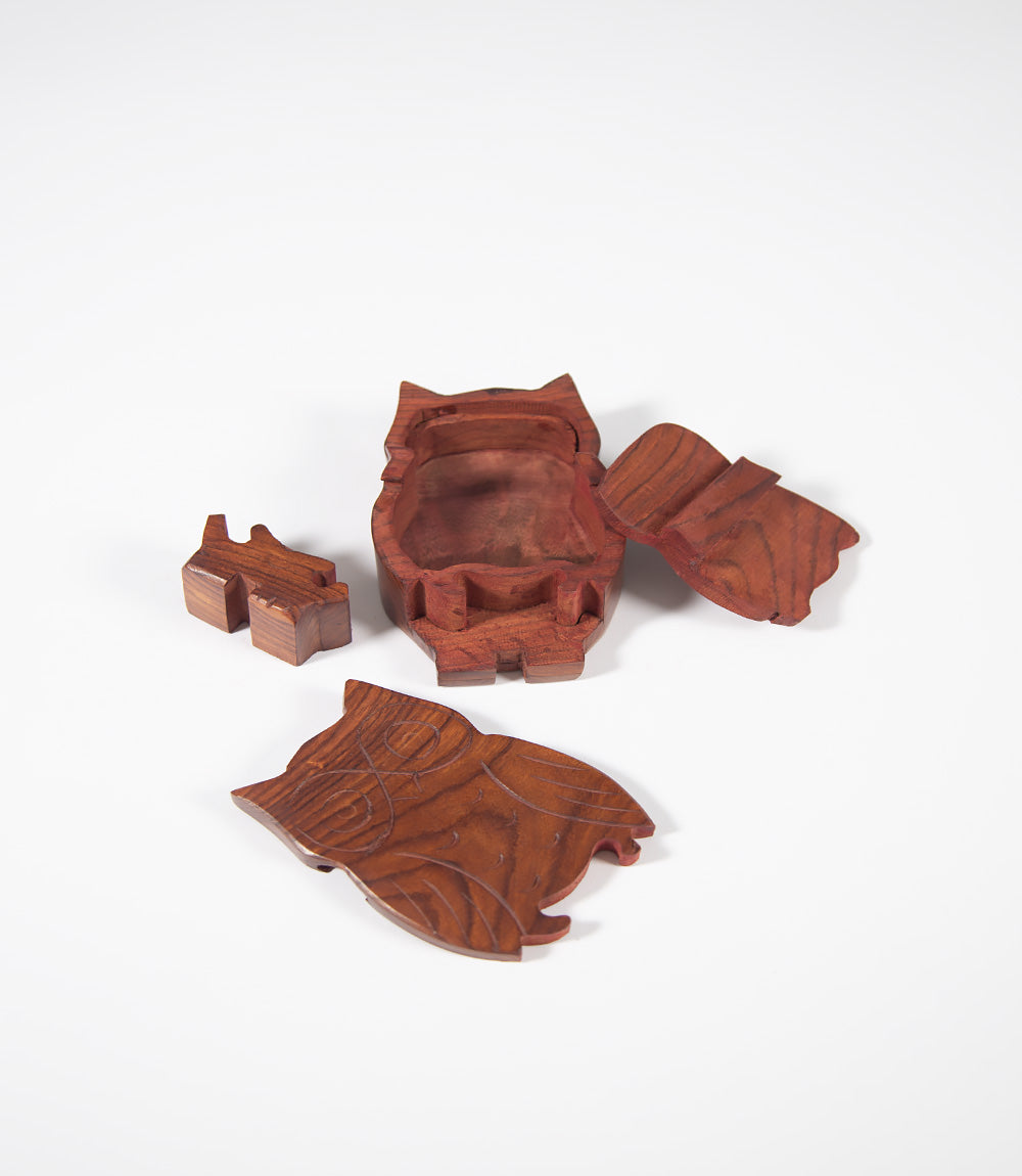 Owl Puzzle Box