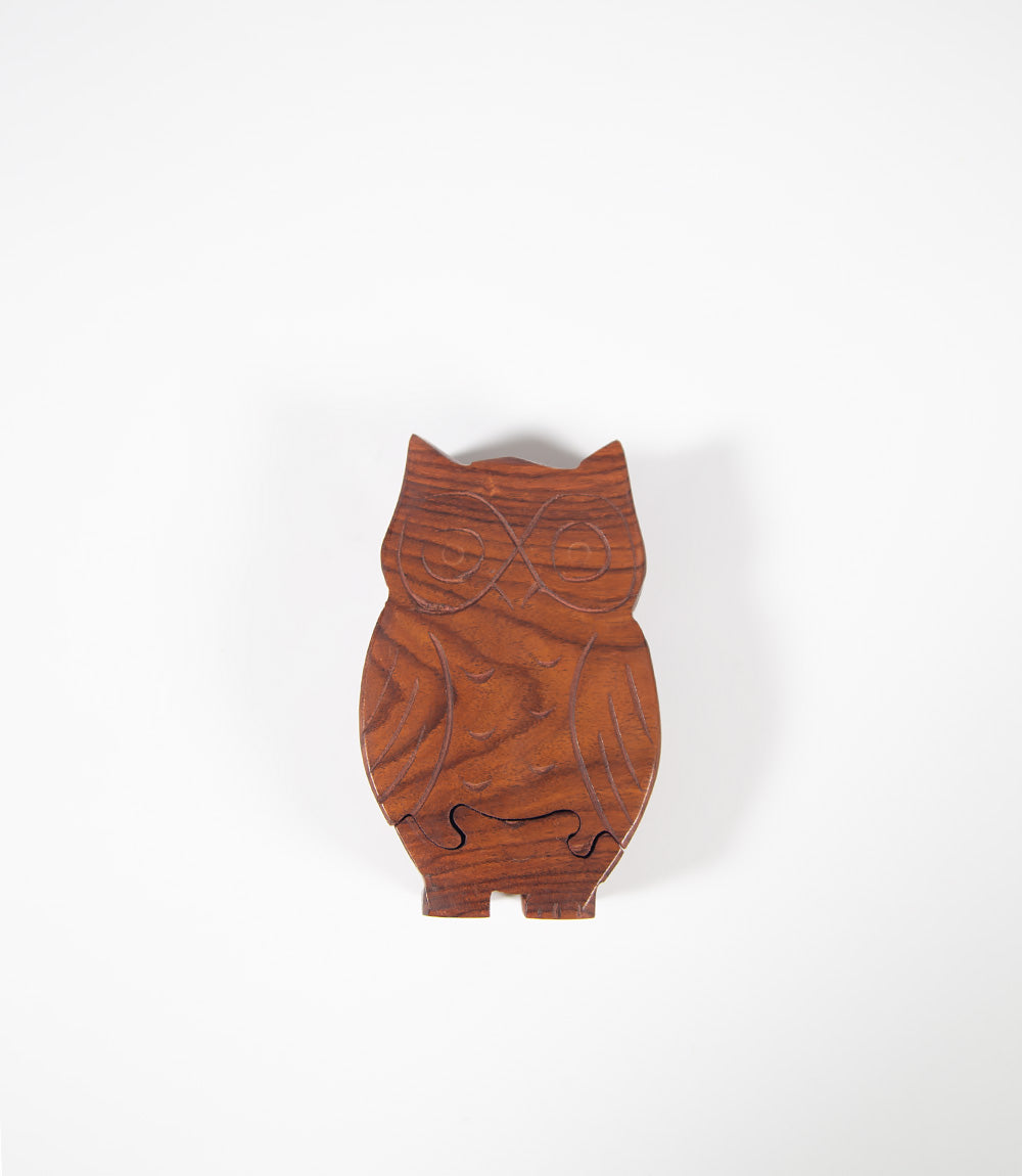Owl Puzzle Box