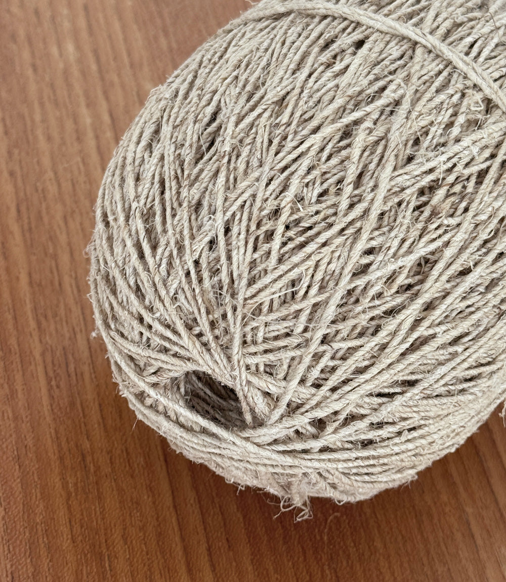 Extra Large Natural Hemp Twine. 330m. 500g