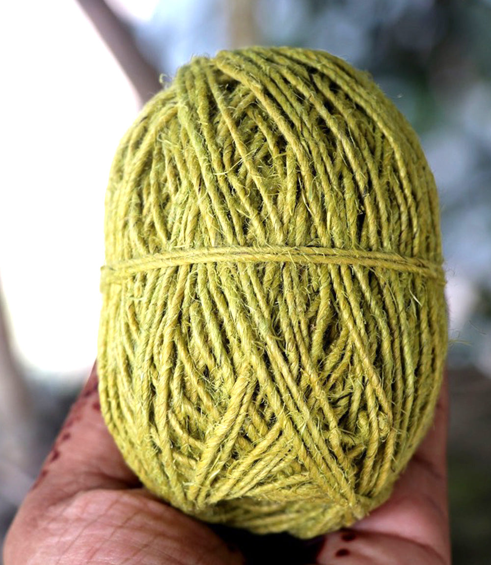 Pistachio Hemp Twine, 50m