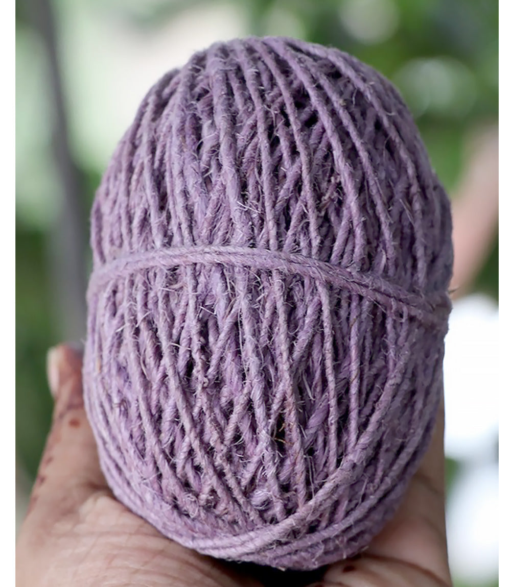 Lavender Hemp Twine, 50m