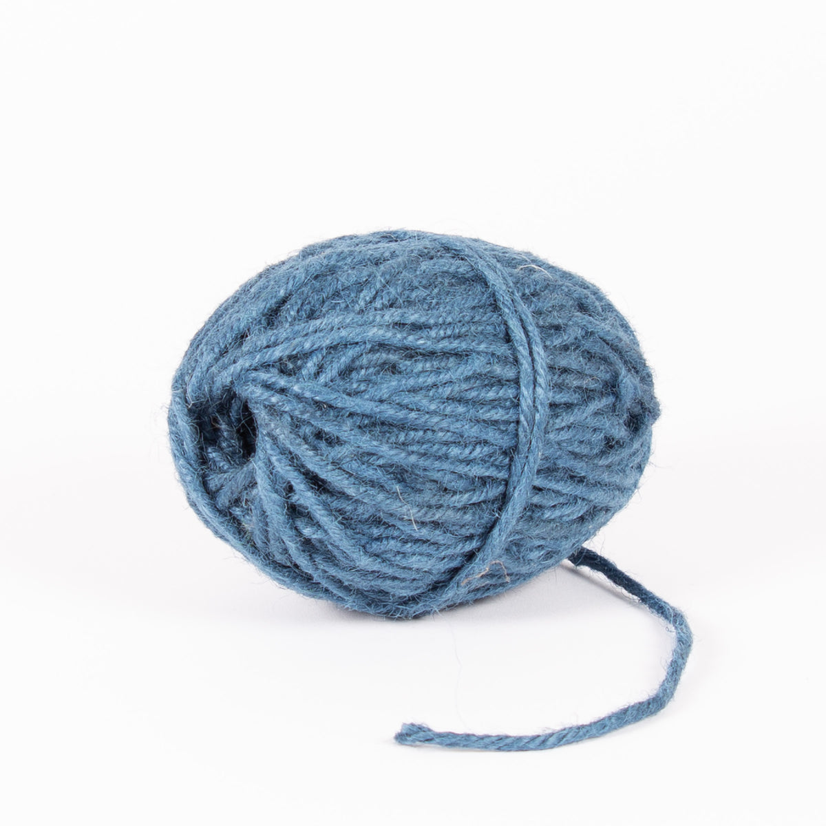 Jute Twine, Slate Blue, Thick, 50m