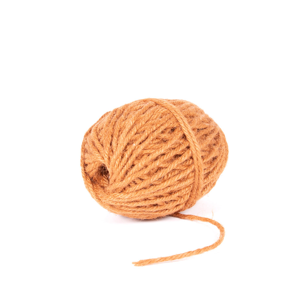 Jute Twine, Copper, Thick, 50m