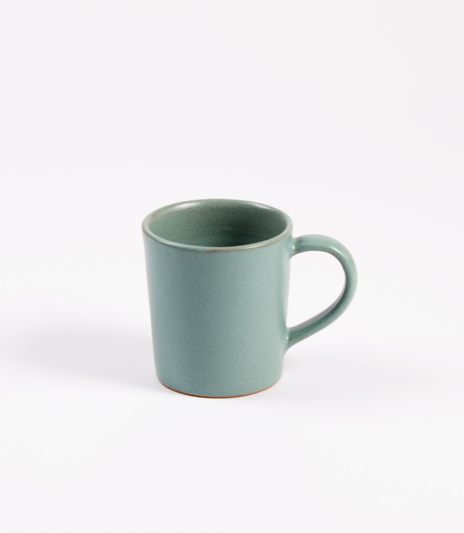 Sage ceramic mug on a white background