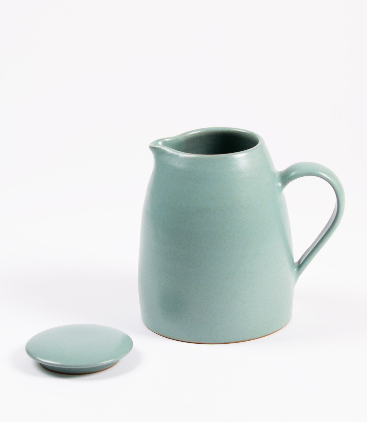 Stoneware Beverage Jug - Matte Sage