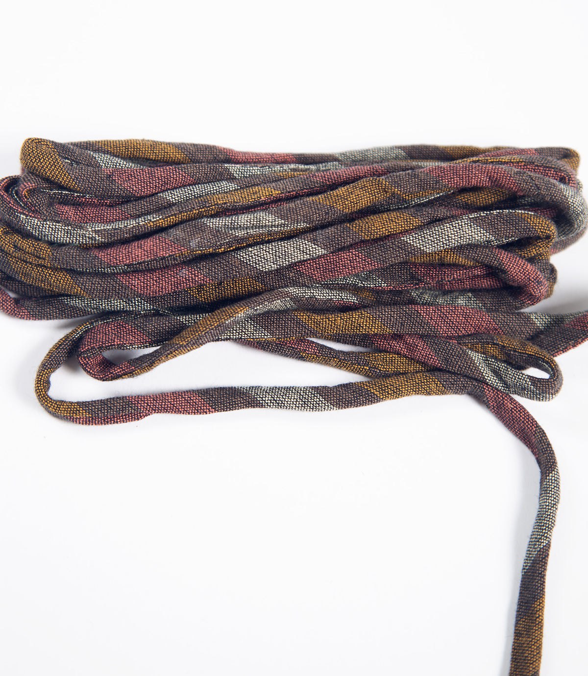 Hand Woven Cotton Ribbon - Pack of 6, 5m