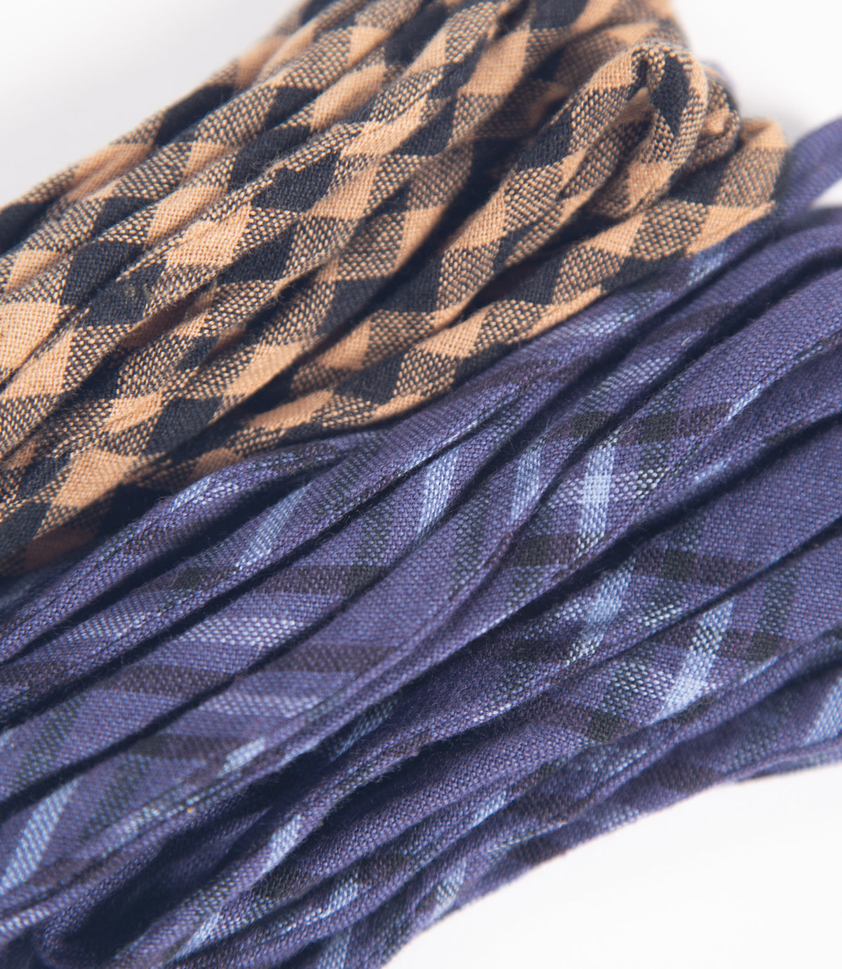 Hand Woven Cotton Ribbon - Pack of 6, 5m