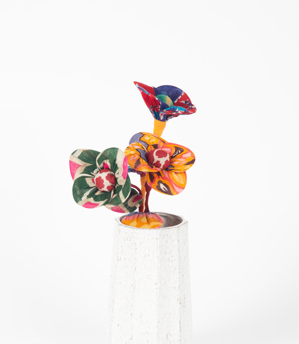 Saree Flower - Box of 6, Assorted