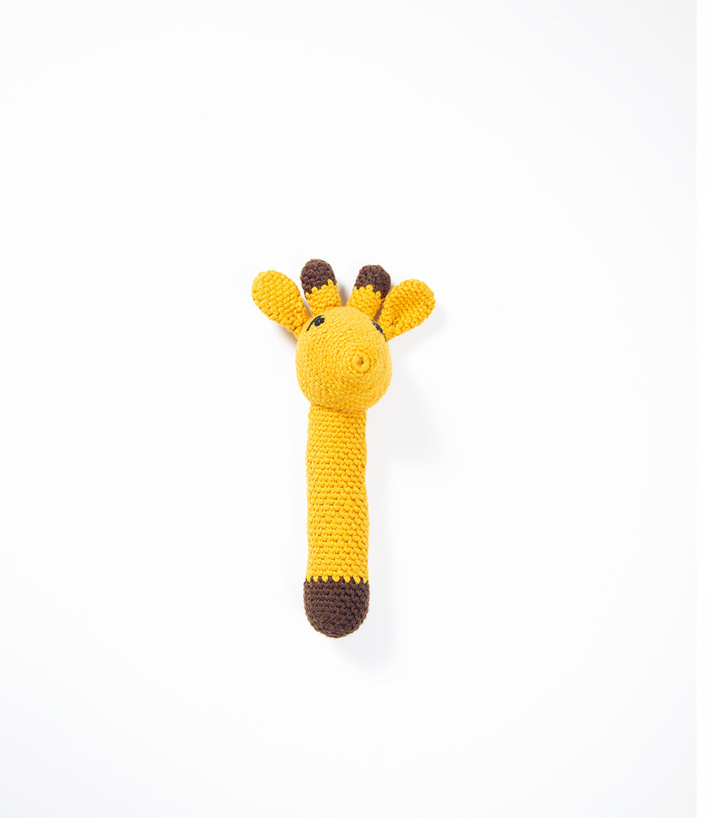 Giraffe Rattle - Small - Crochet Ami