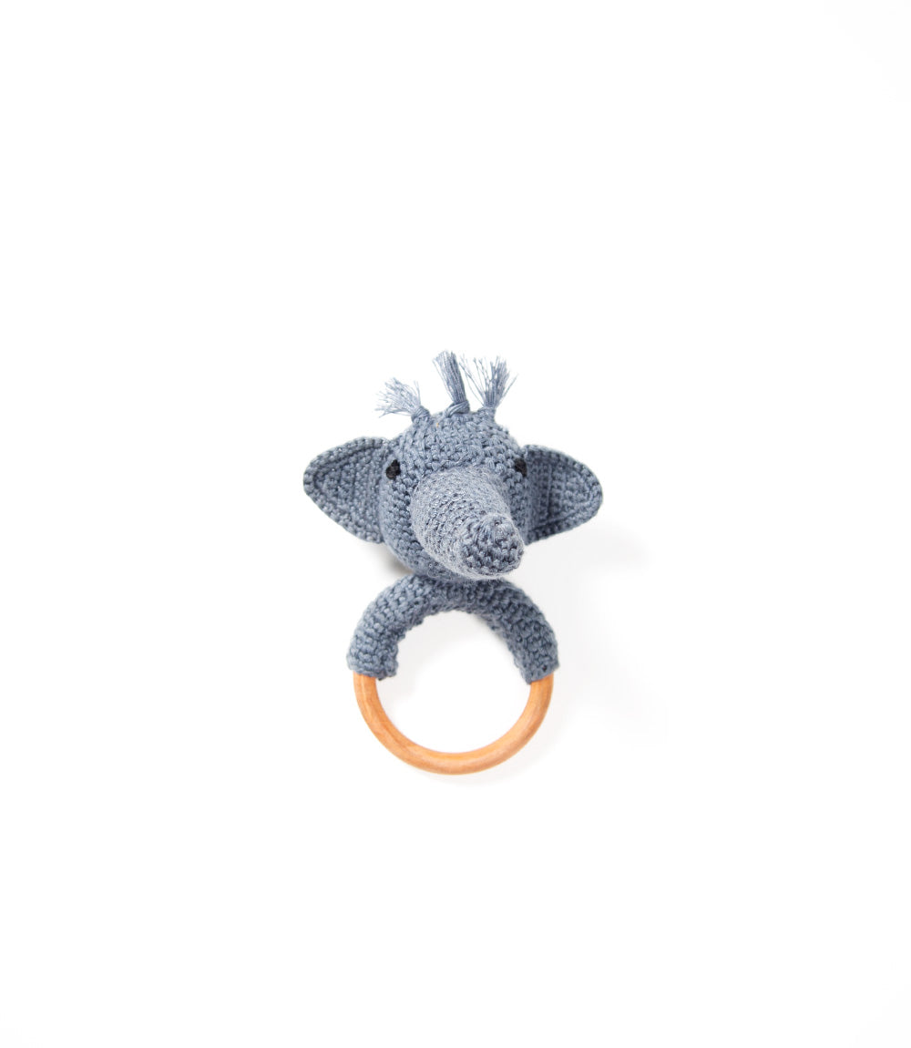 Elephant Play Ring - Crochet Ami