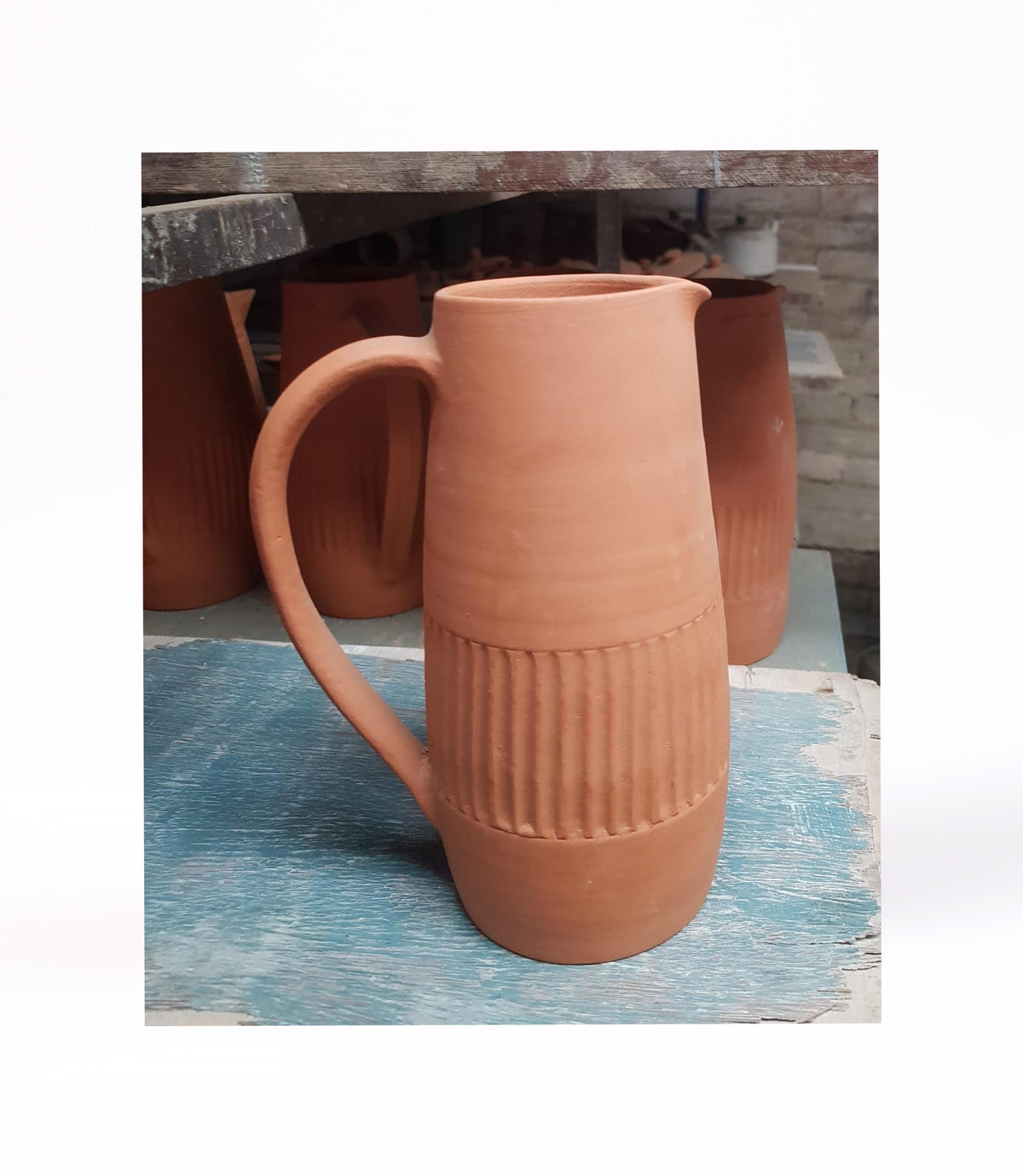 Earthenware Beverage Jug, 800ml