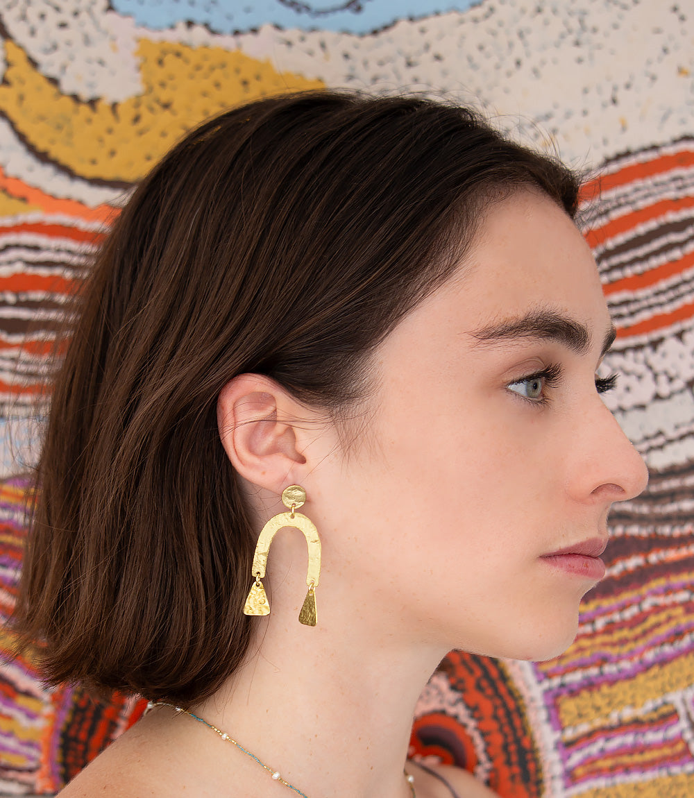 Unity - Pot of Gold Earrings