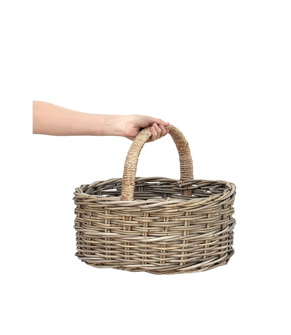 Rattan Kubu Market Basket