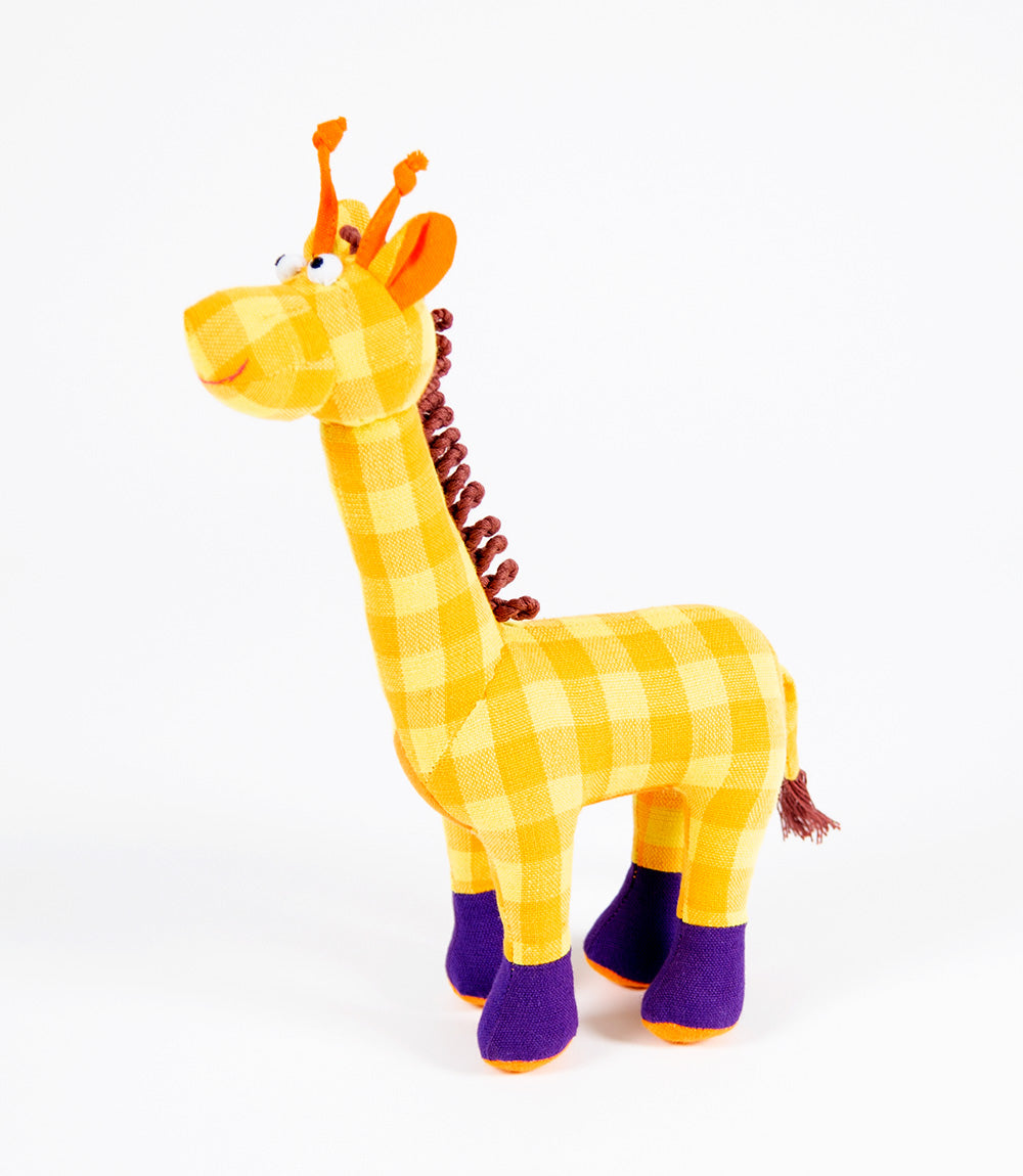 Giraffe fabric soft toy