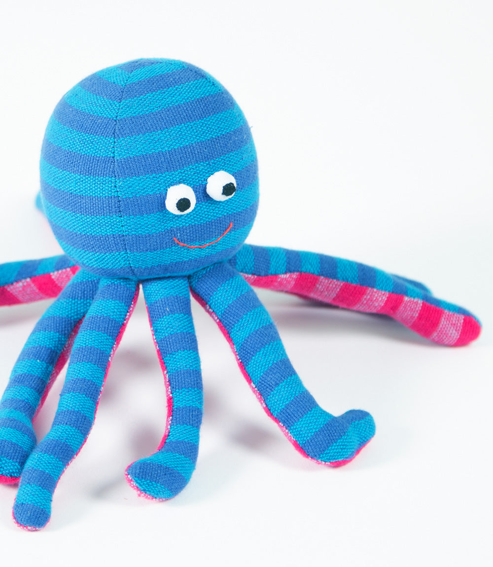 Fabric soft toy - Octopus