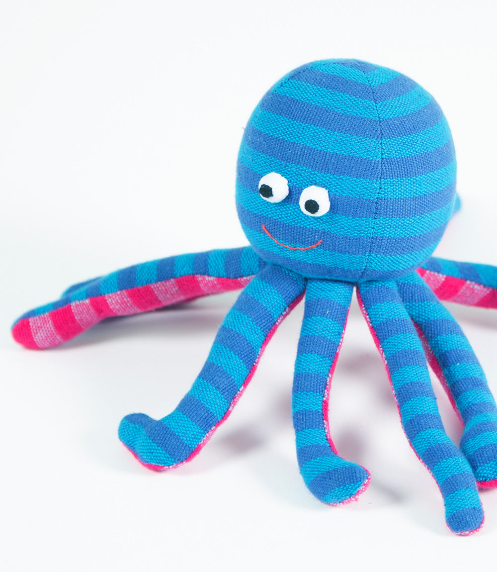 Fabric soft toy - Octopus