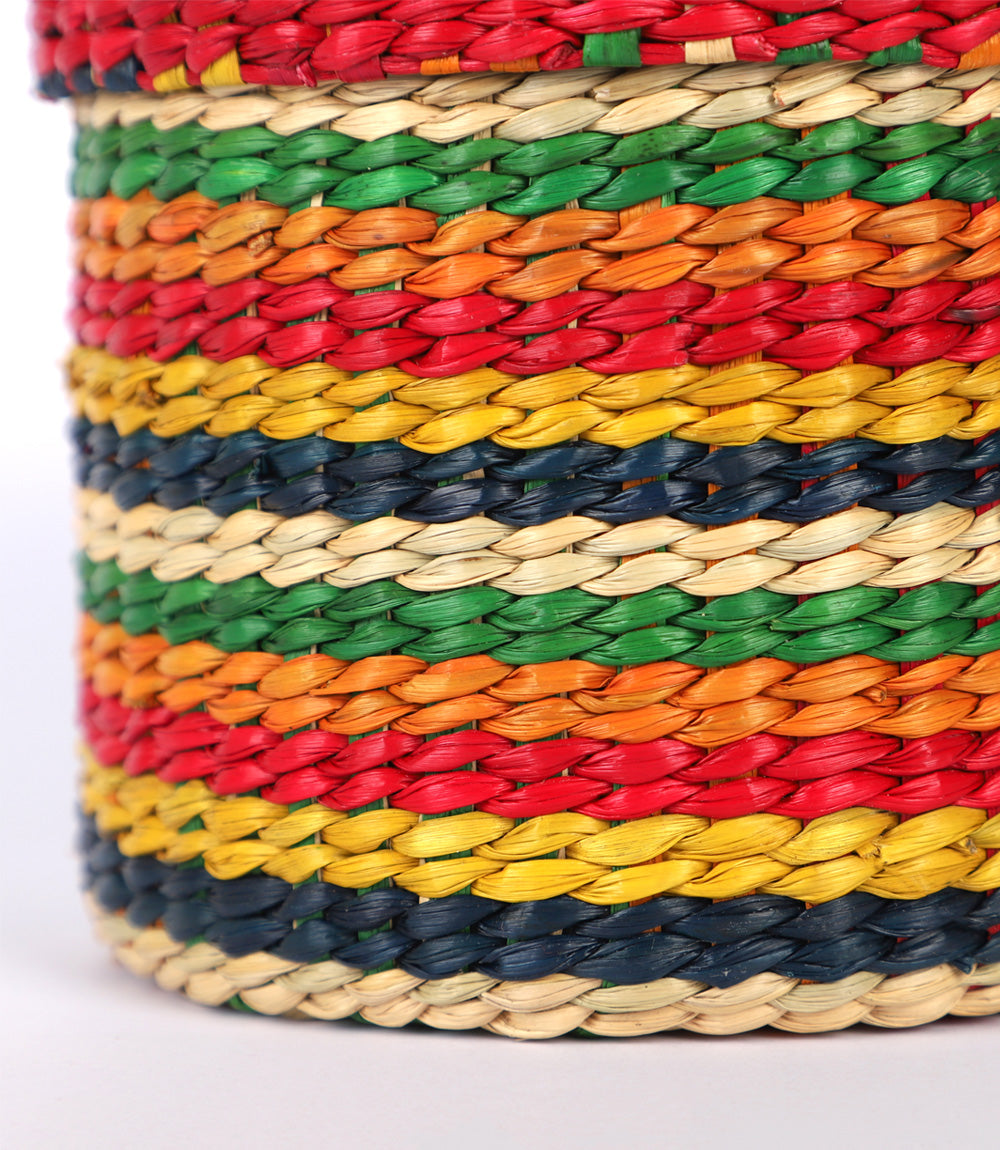 Pathi Box with Lid - Multi-Colour