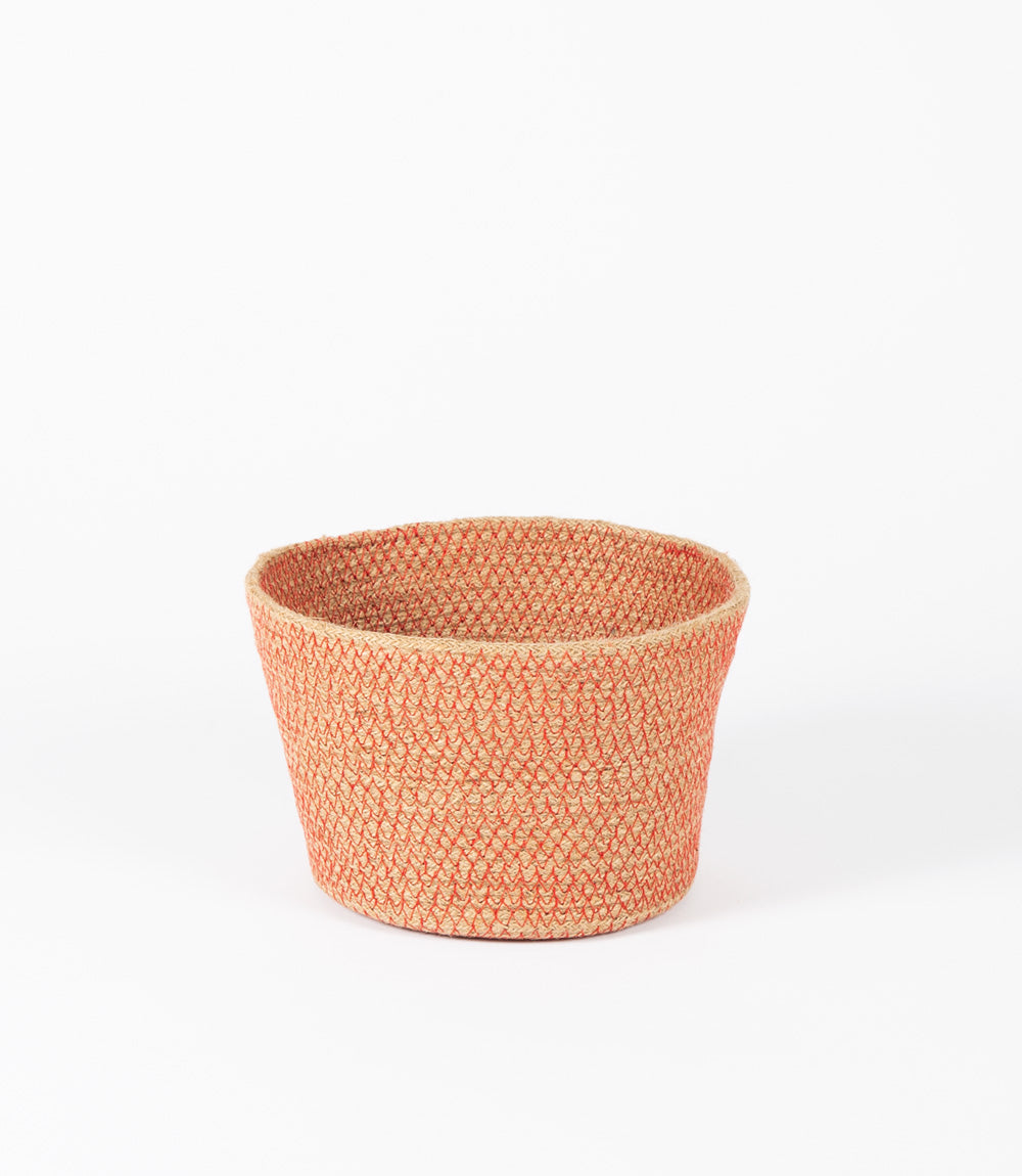 Red Stich Jute Bowl