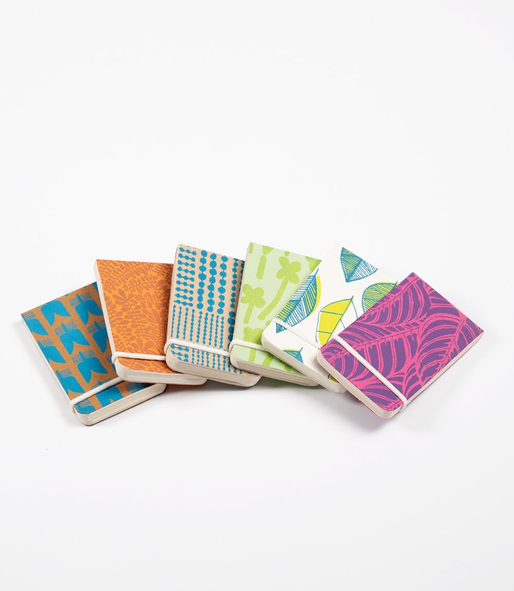 Notebooks - Set of 6, Assorted