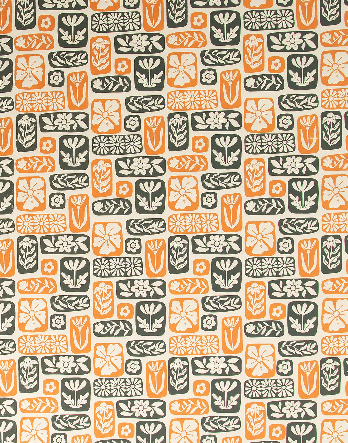 Jute Paper - Block Bloom Parade, Pack of 6