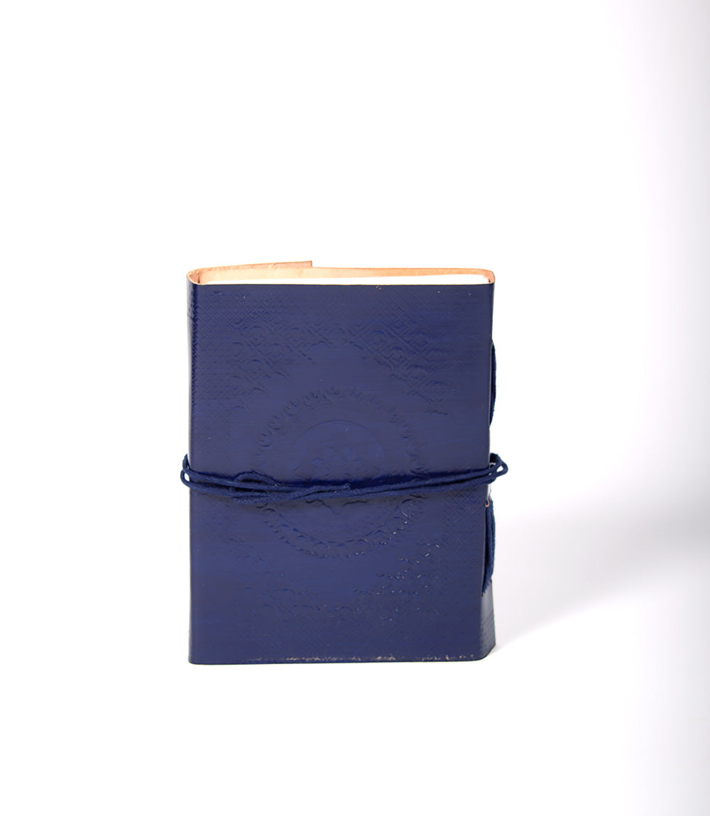 Treeless Paper &amp; Eco-Leather Journal - Persian Blue