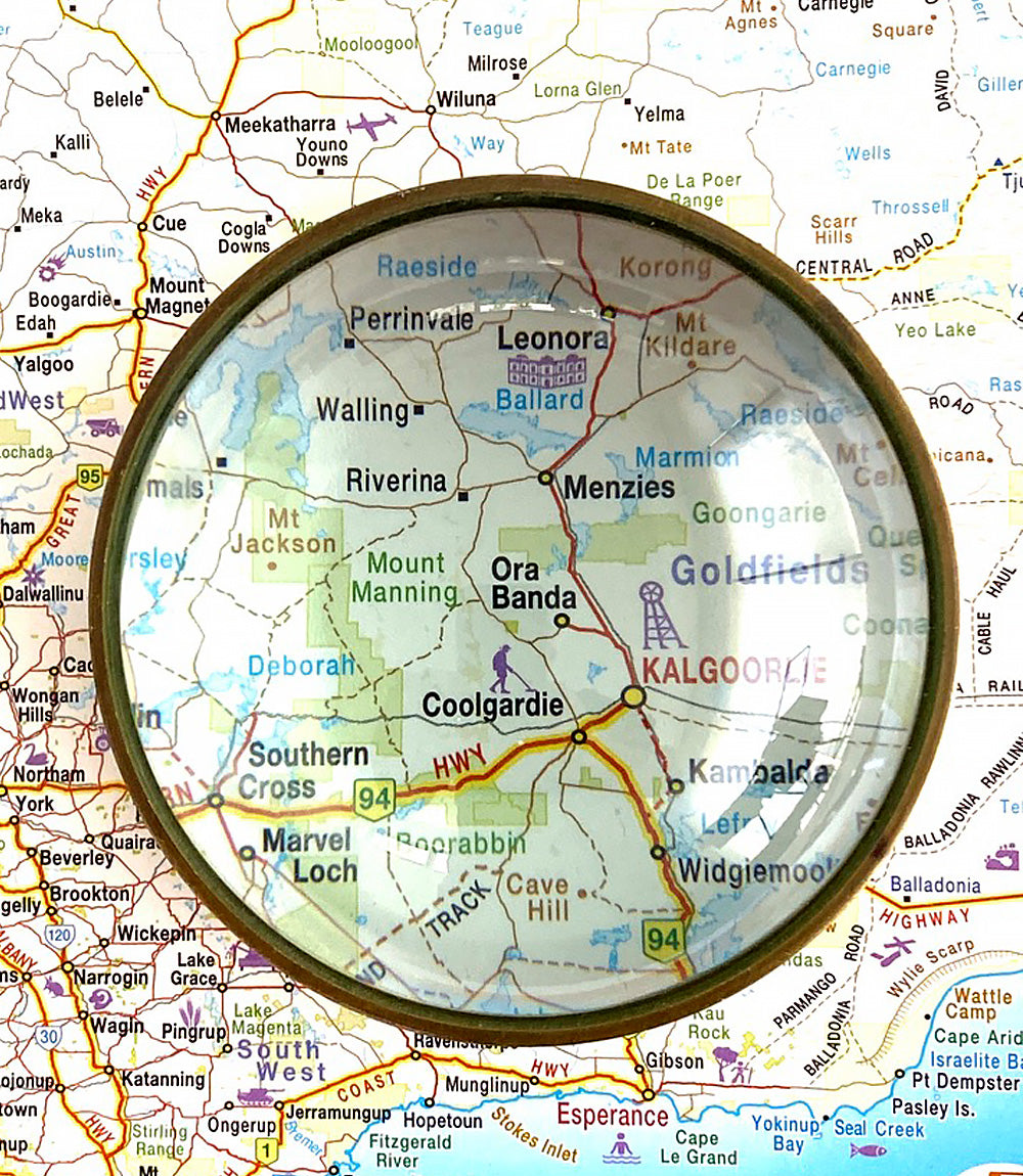 Glass Paper Magnifying Weight