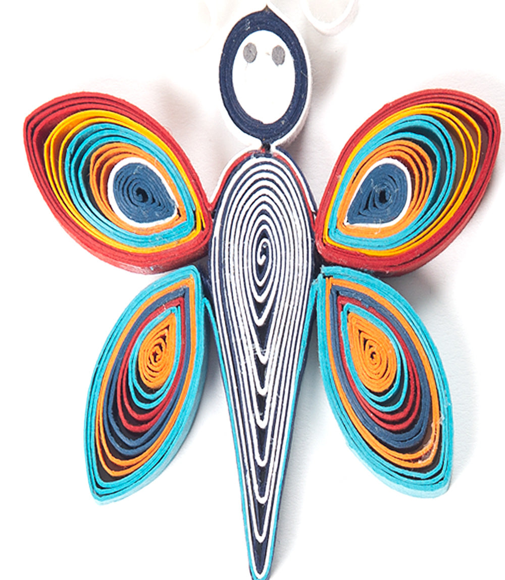 Quilled Paper Ornamant - Butterfly