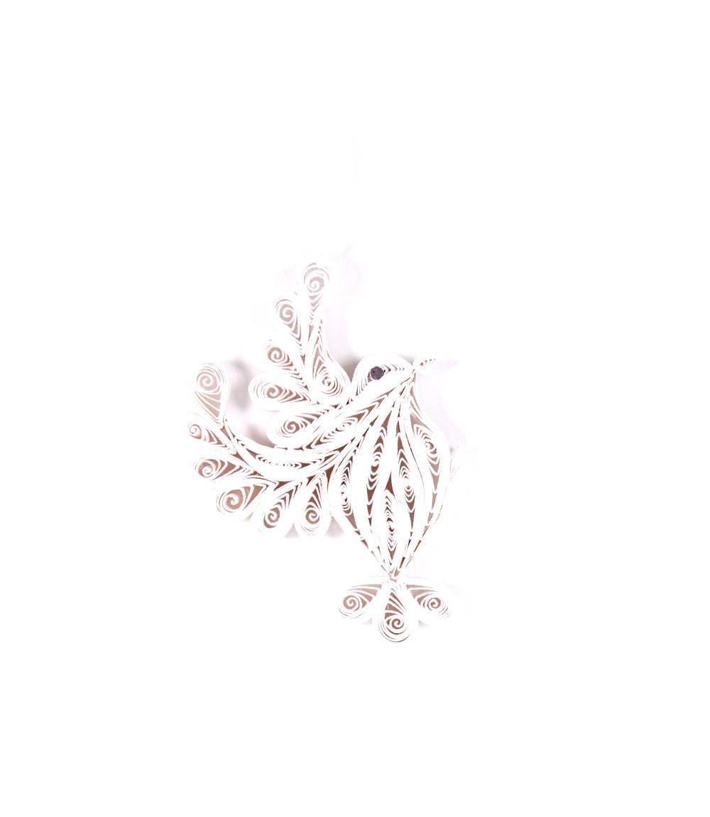 Quilled Paper Ornamant - Dove