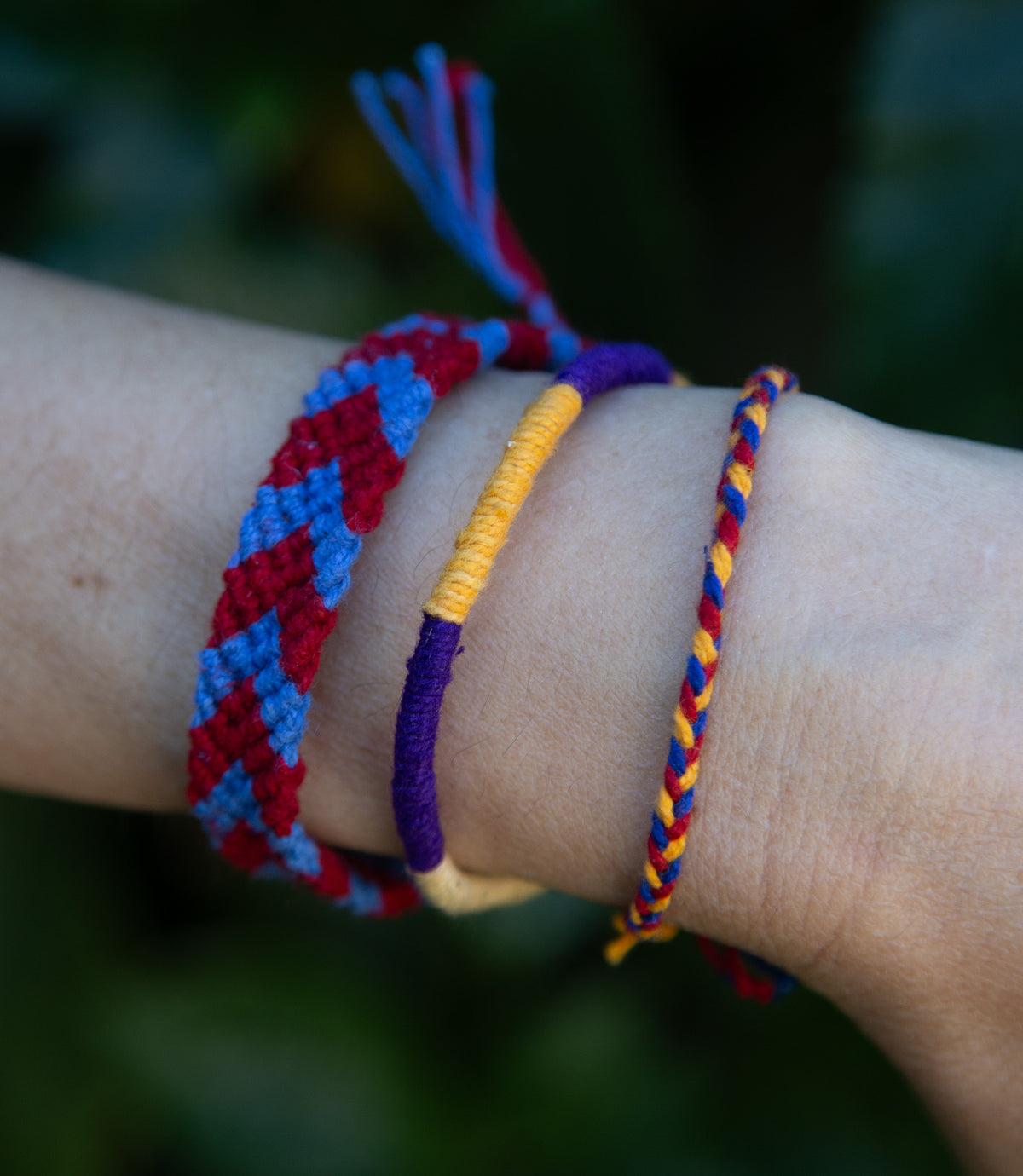 Kindred Colours Wristband - Pack of 6. Assorted