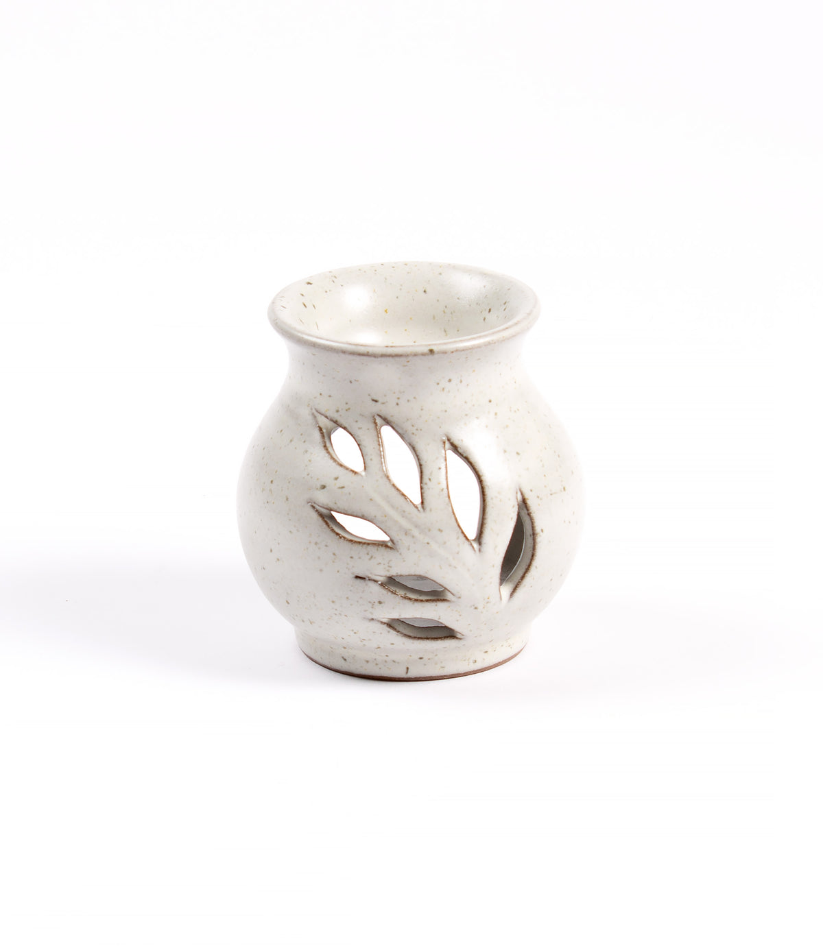 Leaf &amp; Ashram Window Aroma Pot – Earthenware