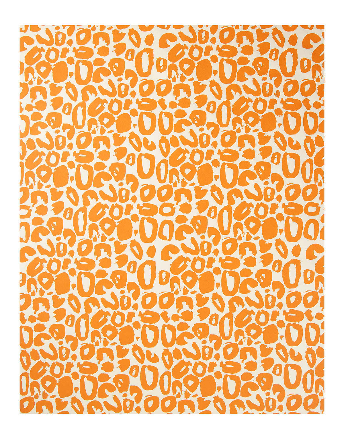 Jute Paper - Orange Intermingle, Pack of 6