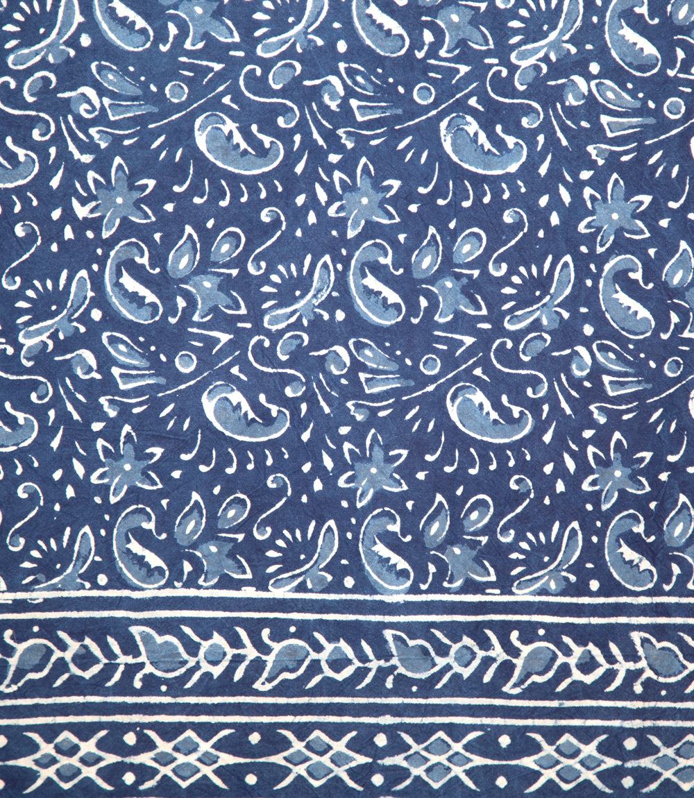 Tablecloth - Dabu Resist, Katava Floral. Standard &amp; Large Sizes