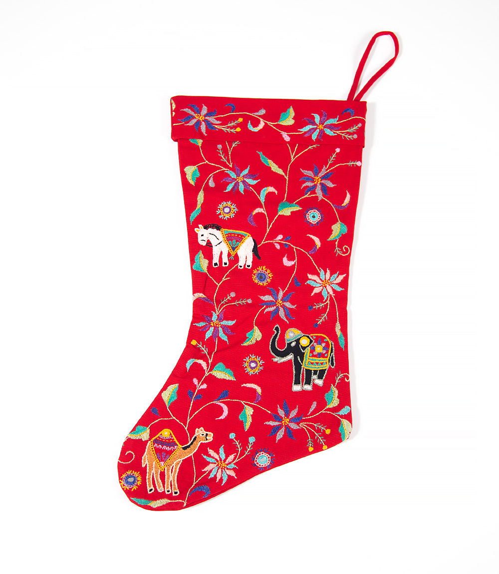 Festive Stocking Red