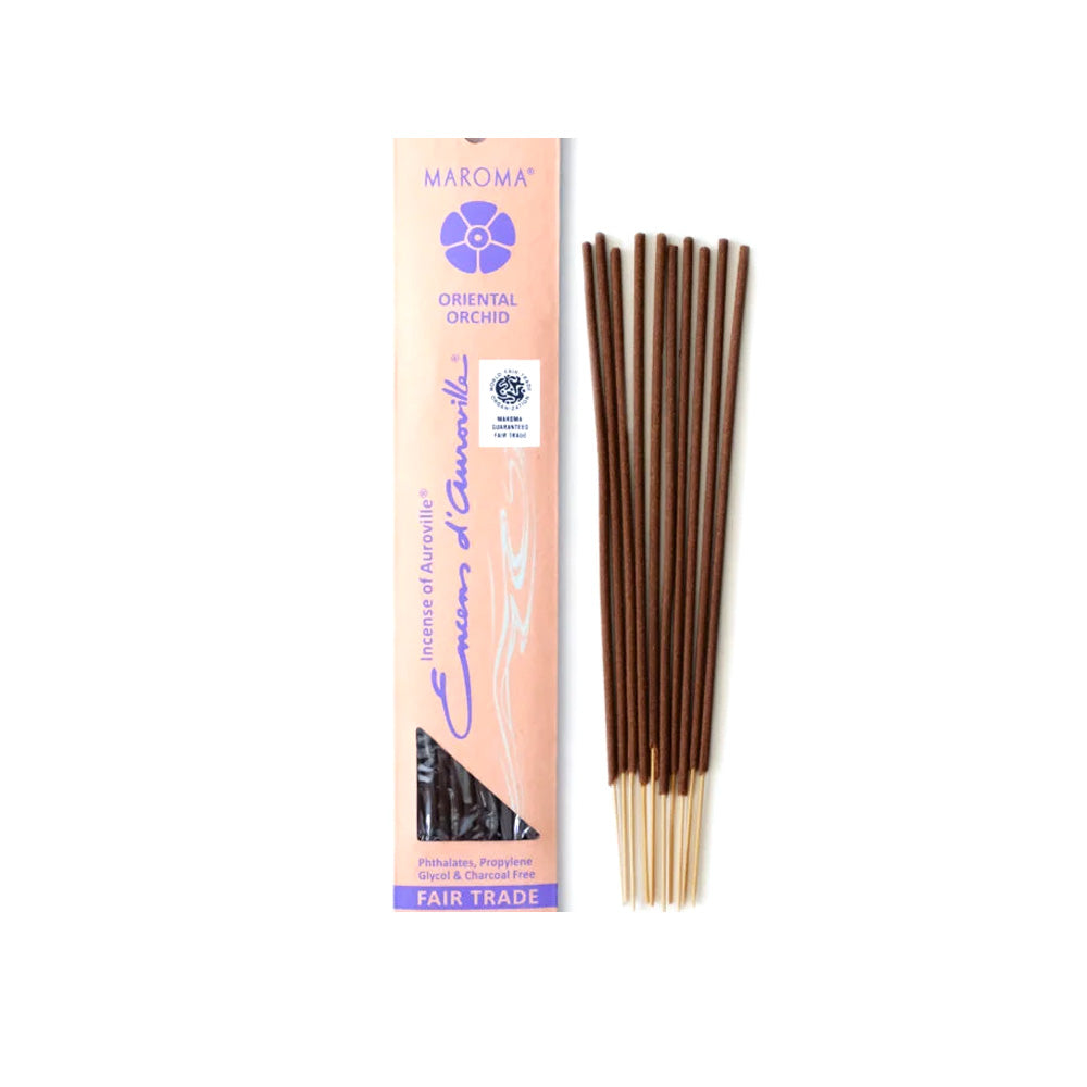 Maroma Encens d'Auroville - Oriental Orchid. Incense Sticks