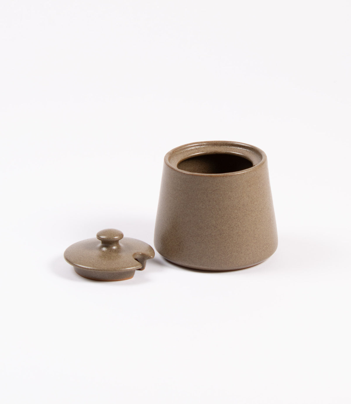 Stoneware Sugar Pot