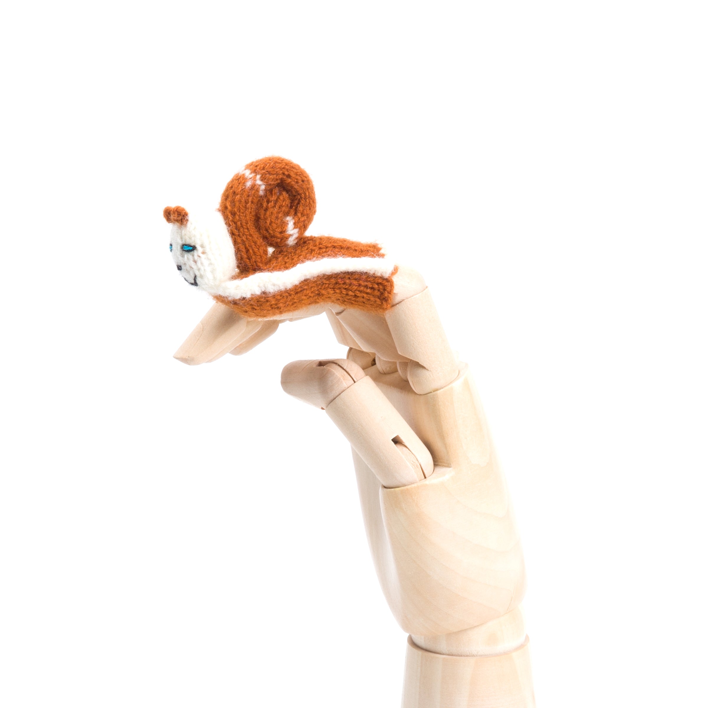 Snail Finger Puppet Fair Go Trading - Main Image