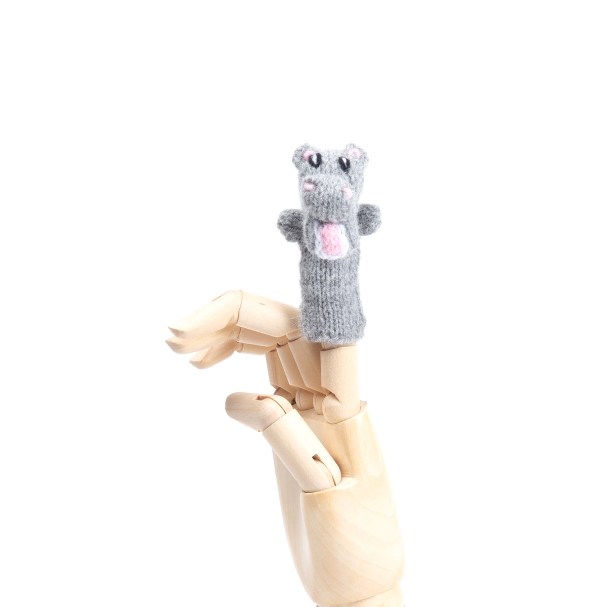 Hippopotamus Finger Puppet