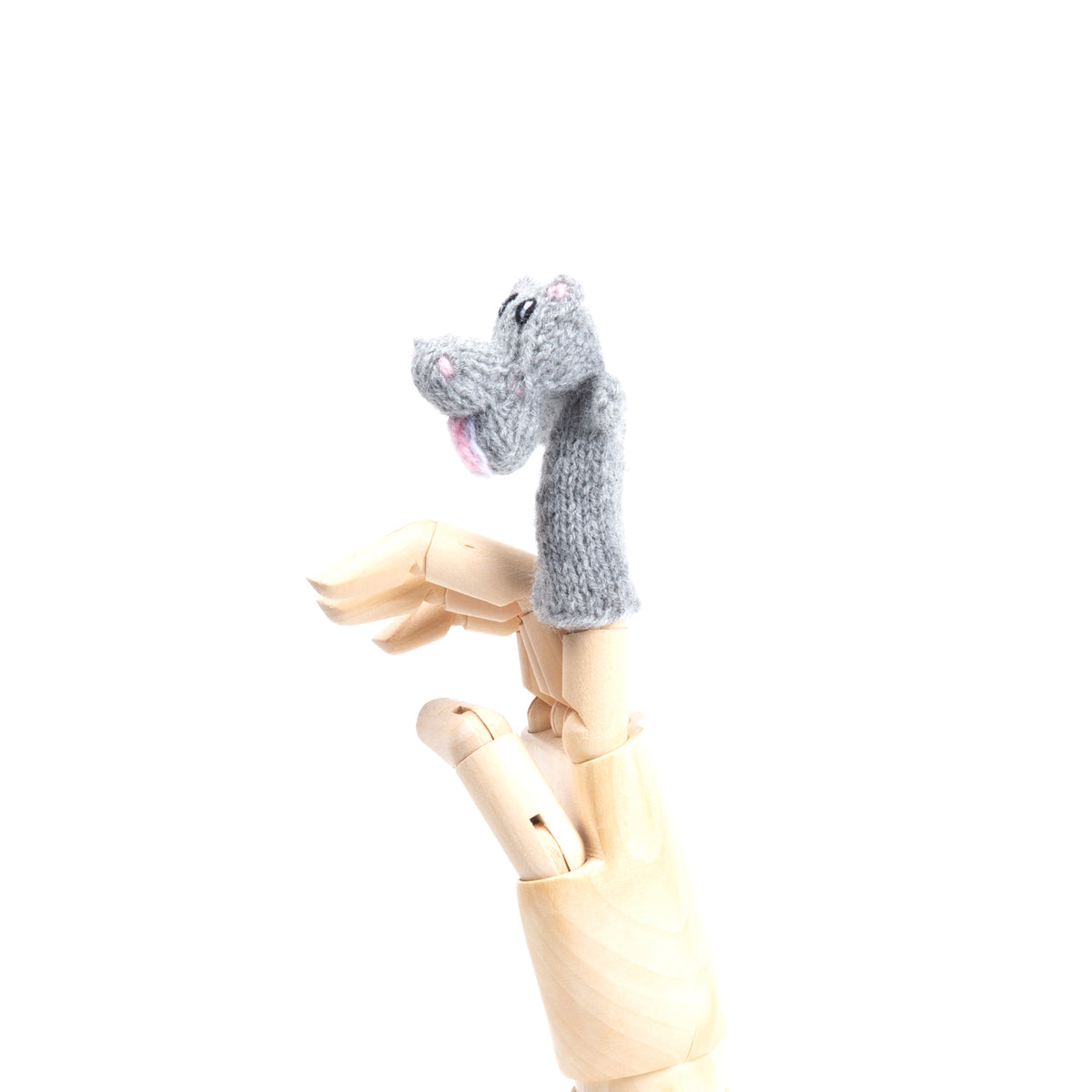 Hippopotamus Finger Puppet