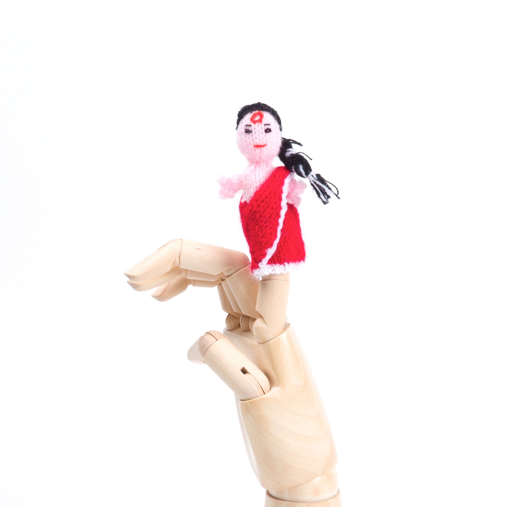 Indian Lady Finger Puppet - Fair Go Trading