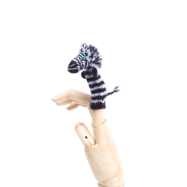 Zebra Finger Puppet - Fair Go Trading