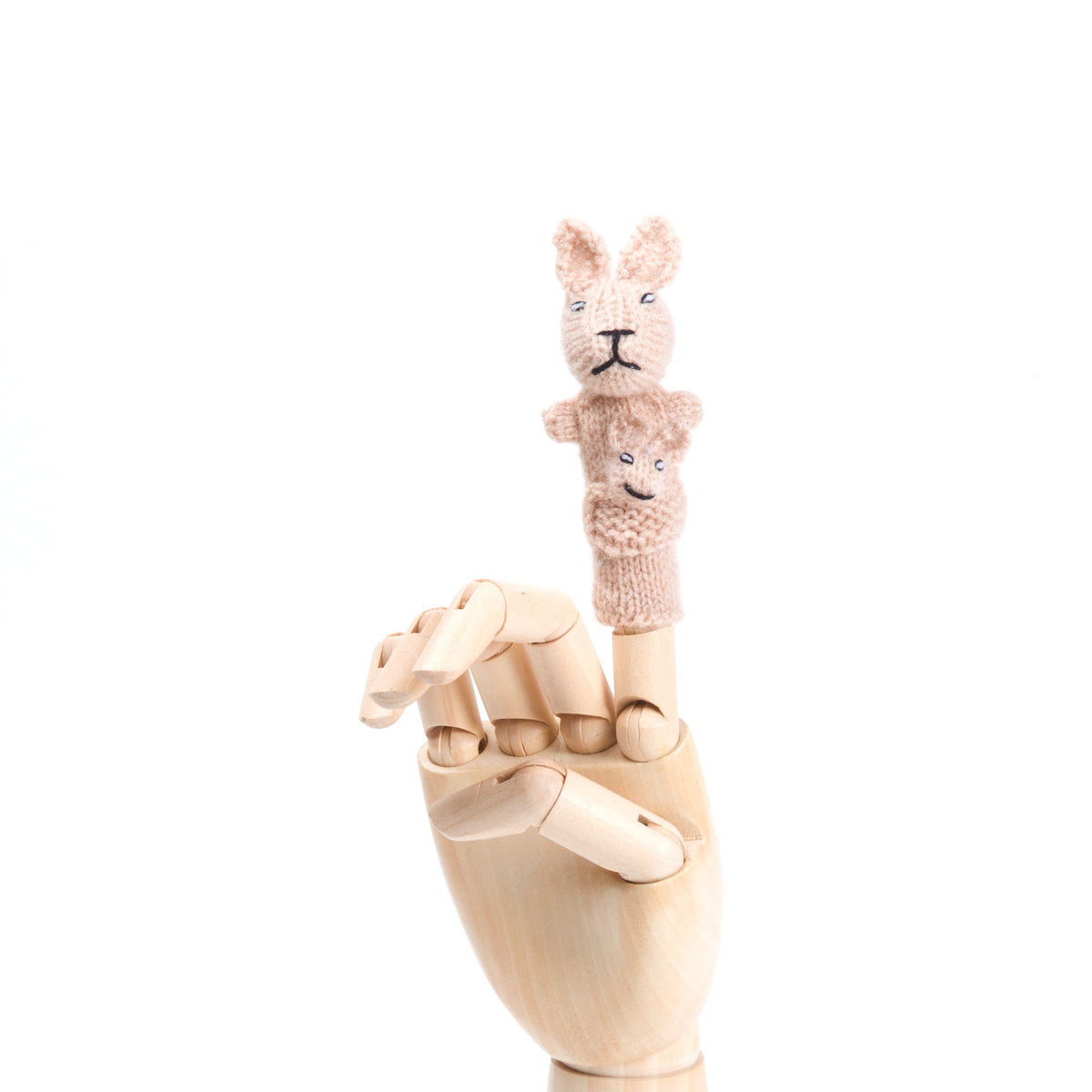 Kangaroo with Joey Finger Puppet