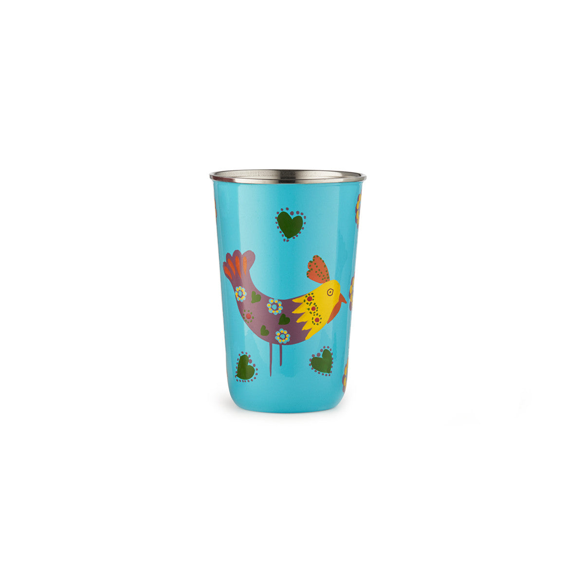 Ida the Chicken Blue Drinking Tumbler