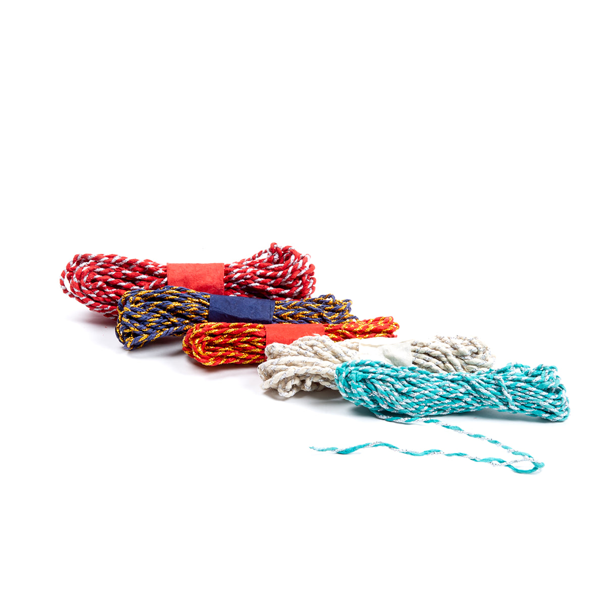 Woven Twine, Pack of 5 Assorted Colours