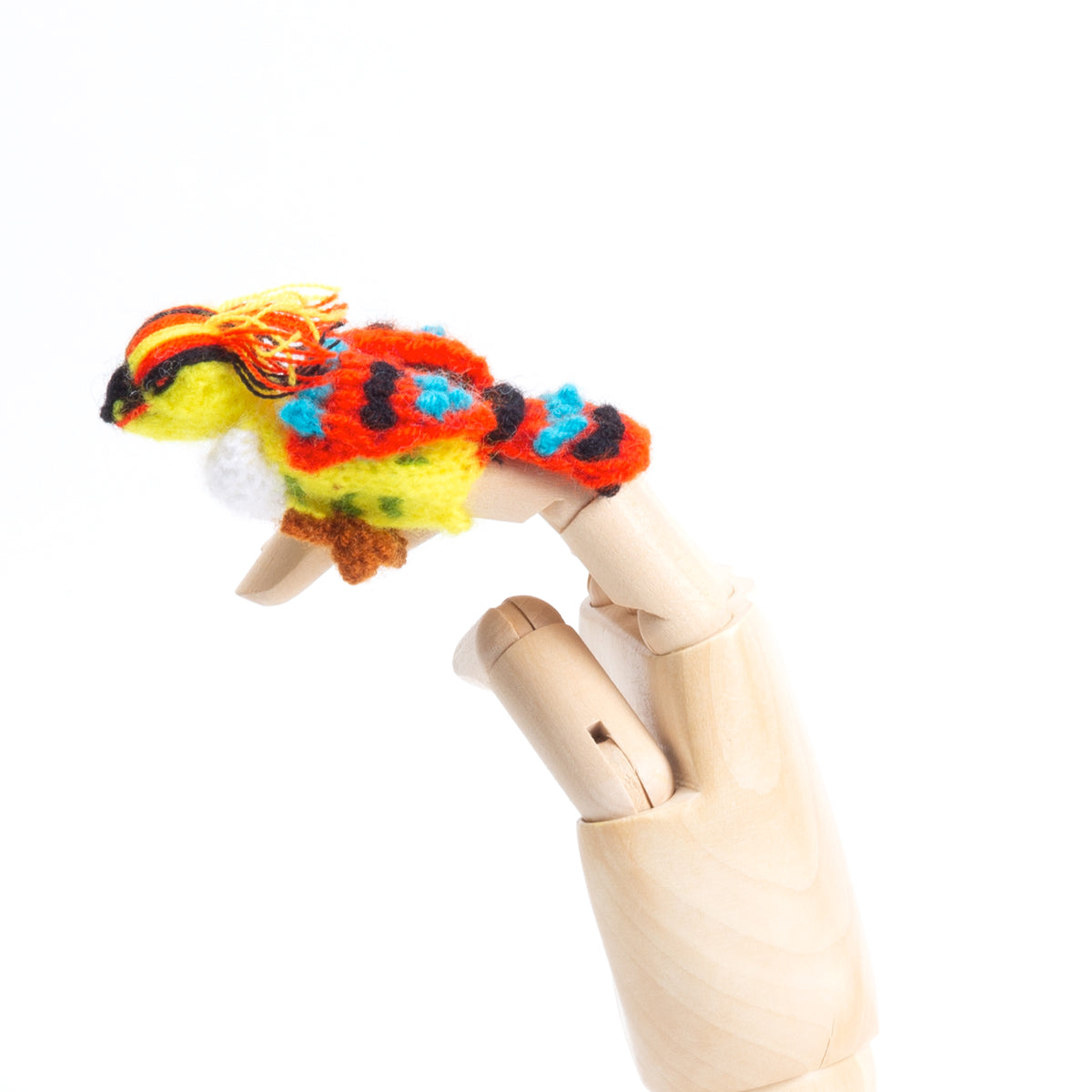 Crazy Kookaburra Finger Puppet